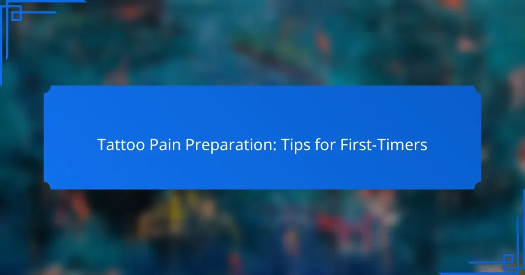 Tattoo Pain Preparation: Tips for First-Timers